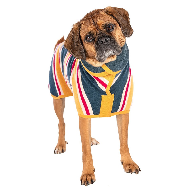 Ruff and Tumble Designer Dog Drying Coats Beach