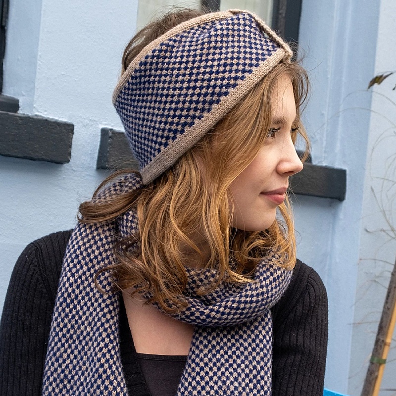 Wag & Wool Navy Ladies Headband