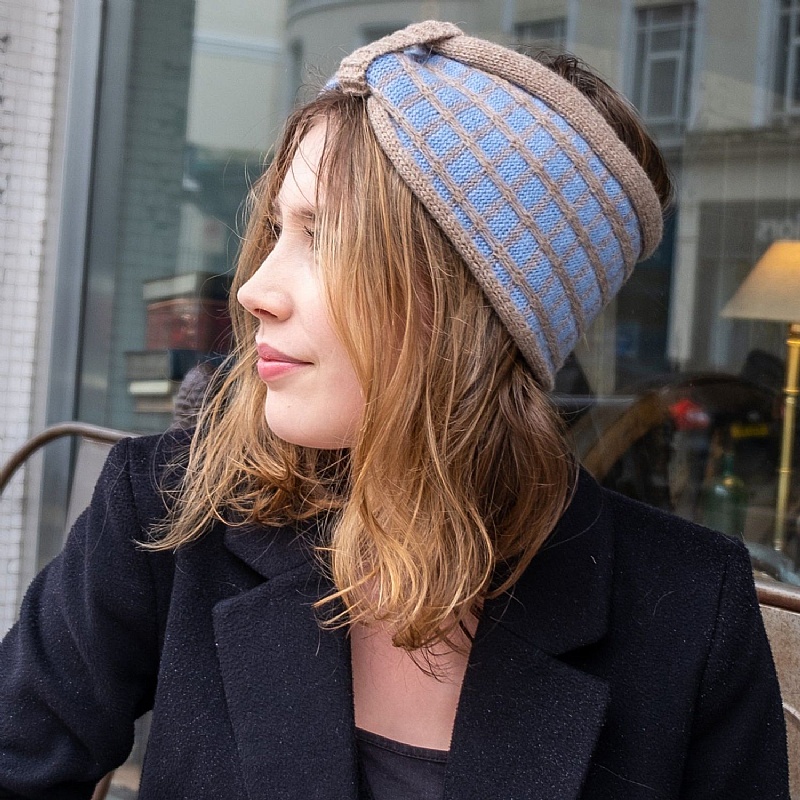 Wag & Wool Light Blue Ladies Headband