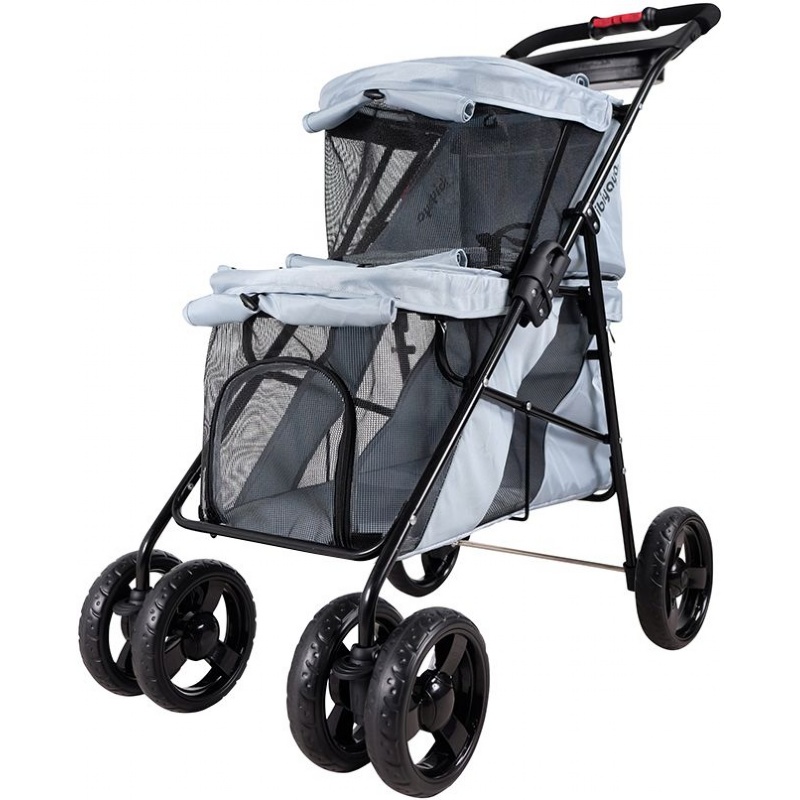 Double decker dog stroller hotsell