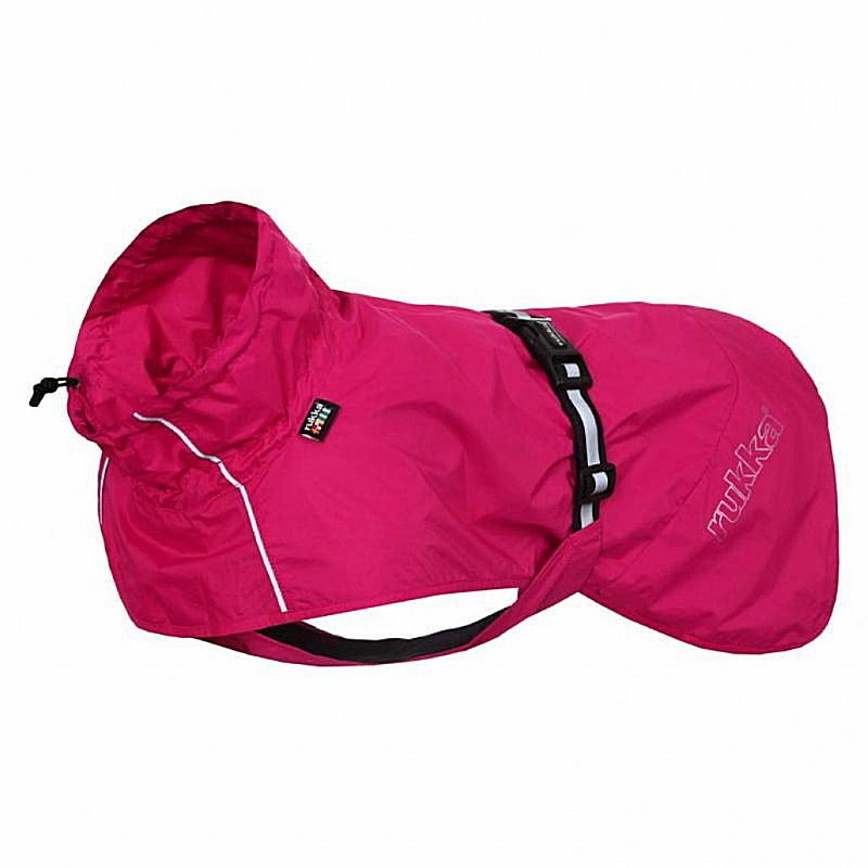 Rukka Hase Dog Raincoat Hot Pink