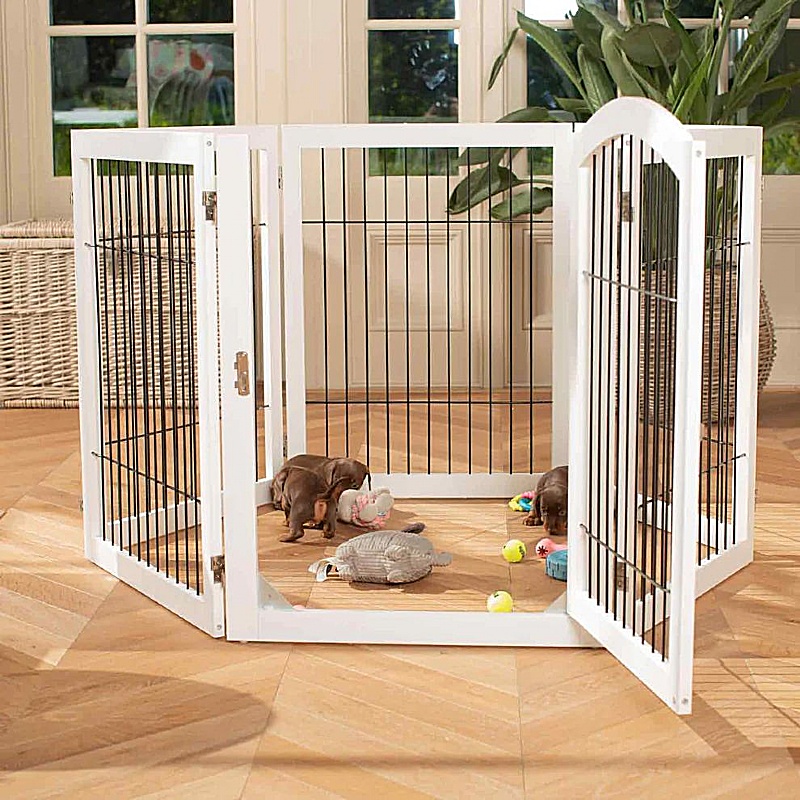 Wooden Puppy Play Pens