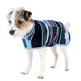 Ruff and Tumble Designer Dog Drying Coats for Short Legged Breeds Harbour