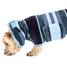 Ruff and Tumble Designer Dog Drying Coats for Short Legged Breeds Harbour