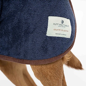 Ruff and Tumble Country Dog Drying Coats Navy