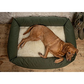 Ruff and Tumble Wool Fleece Dog Bed Topper