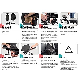 City Hopper Dog Pram - Instructions