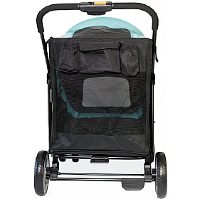 Mamut Dog Pram Rear Closed