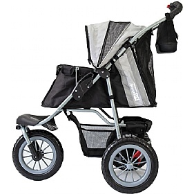 Comfort EFA Eco Dog Prams Side Half Open