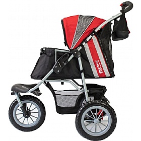 Comfort EFA Eco Dog Prams Side Half Open