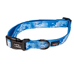 Funk the Dog Collar Blue Camo