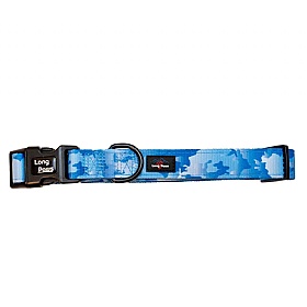 Funk the Dog Collar Blue Camo