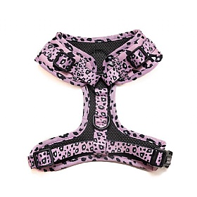 Funk the Dog Harness Pink Leopard Print