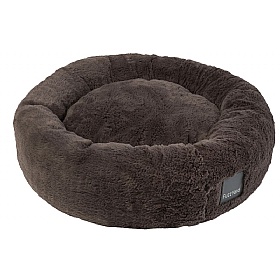 Dreameazzzy Cuddler Dog Bed Truffle Grey