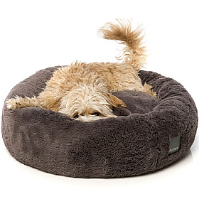 Dreameazzzy Cuddler Dog Bed Truffle Grey