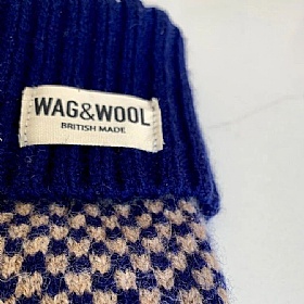 Wag & Wool Navy Dog Jumper