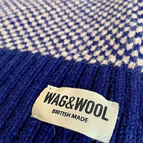 Wag & Wool Navy Scarf