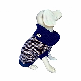 Wag & Wool Navy Dog Jumper