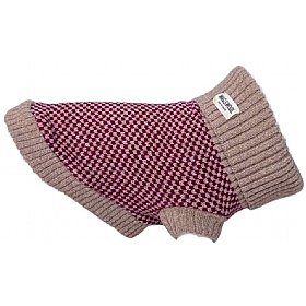 Wag & Wool Burgundy Dog Jumper