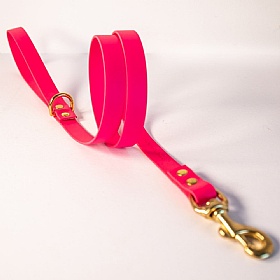 All Weather Biothane Dog Leads Fuchsia