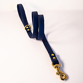 All Weather Biothane Dog Leads Navy