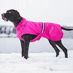 Rukka Hase Dog Raincoat Hot Pink