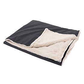 FuzzYard Life Reversible Dog Blanket Slate Grey