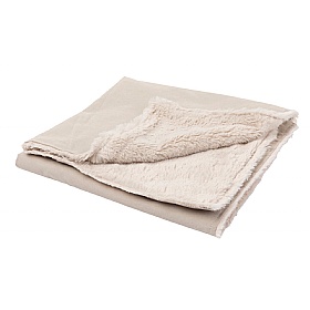 FuzzYard Life Reversible Dog Blanket Sandstone