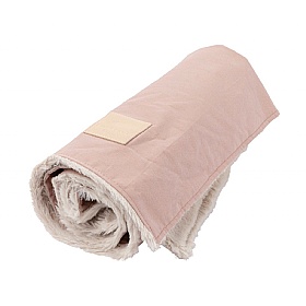 FuzzYard Life Reversible Dog Blanket Soft Blush