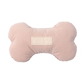 FuzzYard Life Dog Bone Toy Blush Pink