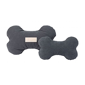 FuzzYard Life Dog Bone Toy Slate Grey