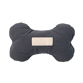 FuzzYard Life Dog Bone Toy Slate Grey