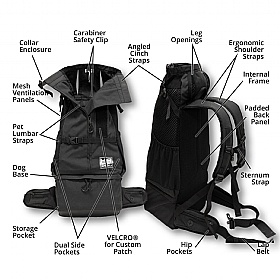 K9 Knavigate Dog Backpack Carrier