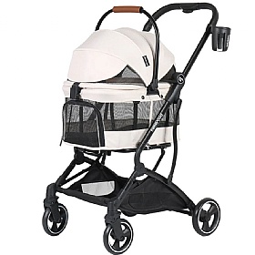 Beberoad T3 3-in-1 Small Dog Pram Beige