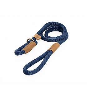 Ruff and Tumble Slip Dog Leads French Navy