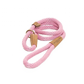 Ruff and Tumble Slip Dog Leads Dusky Pink