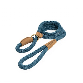 Ruff and Tumble Slip Dog Leads Sandringham Blue