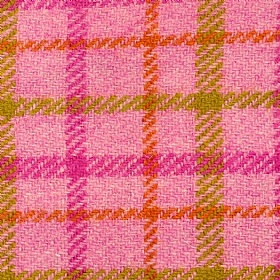 Baby Pink Check Harris Tweed