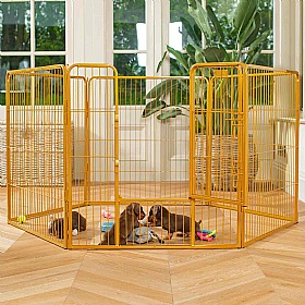 Metal Puppy Play Pen 80cm High